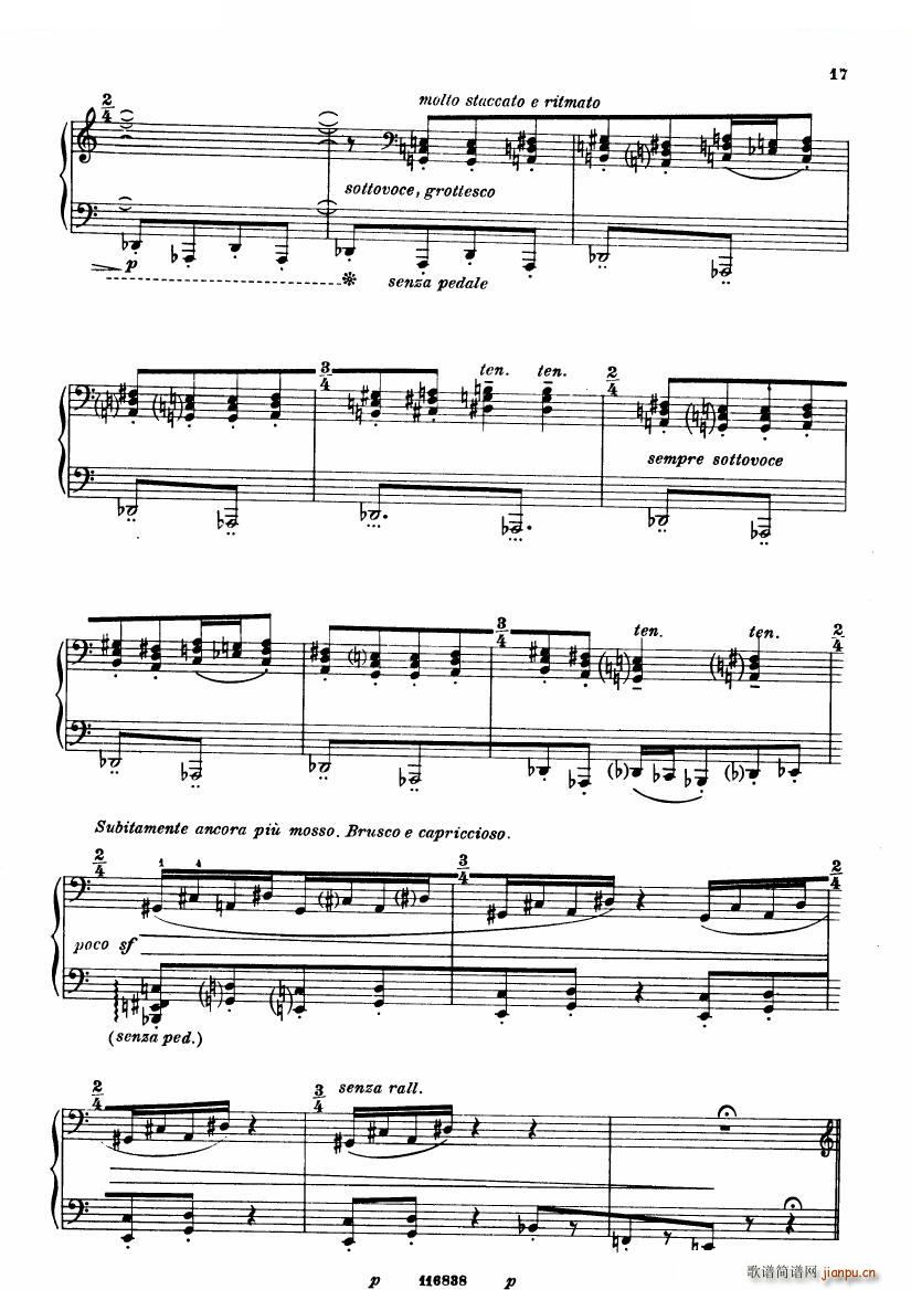 未知 《Casella - Sonatina (piano) Sonatina (piano) -》简谱