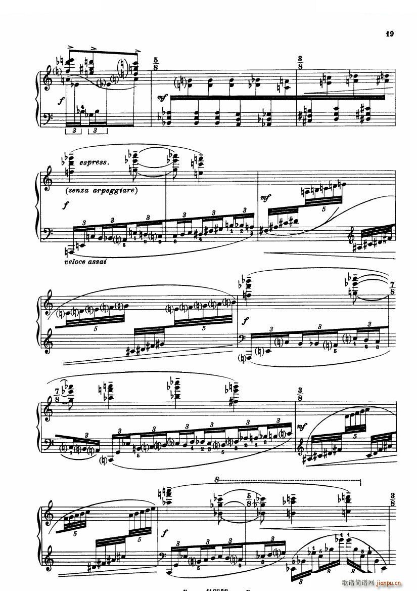 未知 《Casella - Sonatina (piano) Sonatina (piano) -》简谱