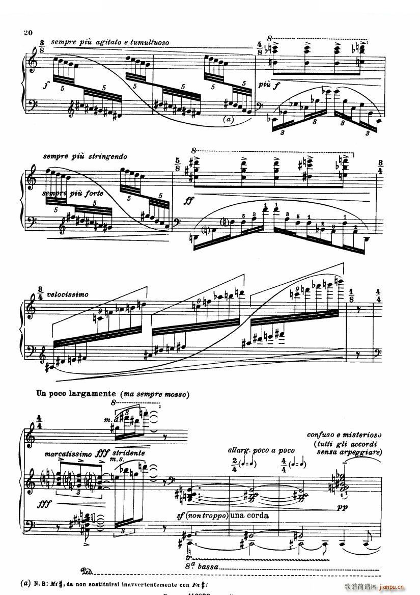 未知 《Casella - Sonatina (piano) Sonatina (piano) -》简谱