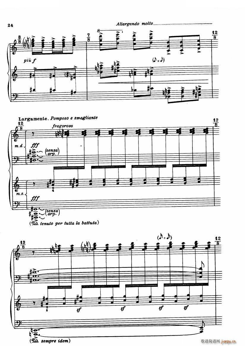 未知 《Casella - Sonatina (piano) Sonatina (piano) -》简谱