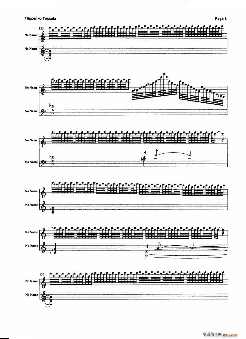 未知 《Filippenko - Toccata Toccata -》简谱