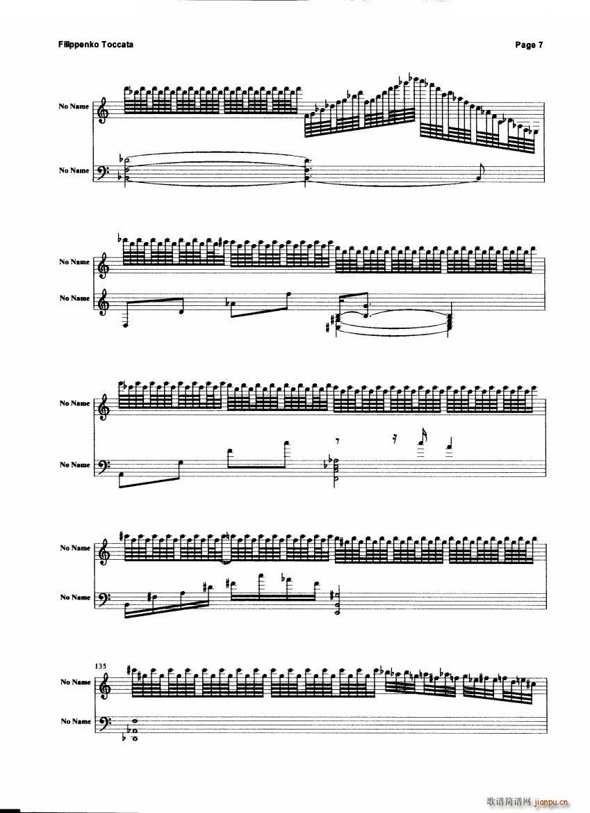 未知 《Filippenko - Toccata Toccata -》简谱