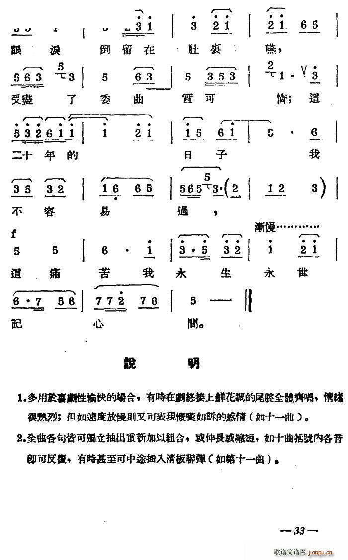 筱秀英 《[扬剧曲牌] 探亲 联弹（罗汉钱）》简谱