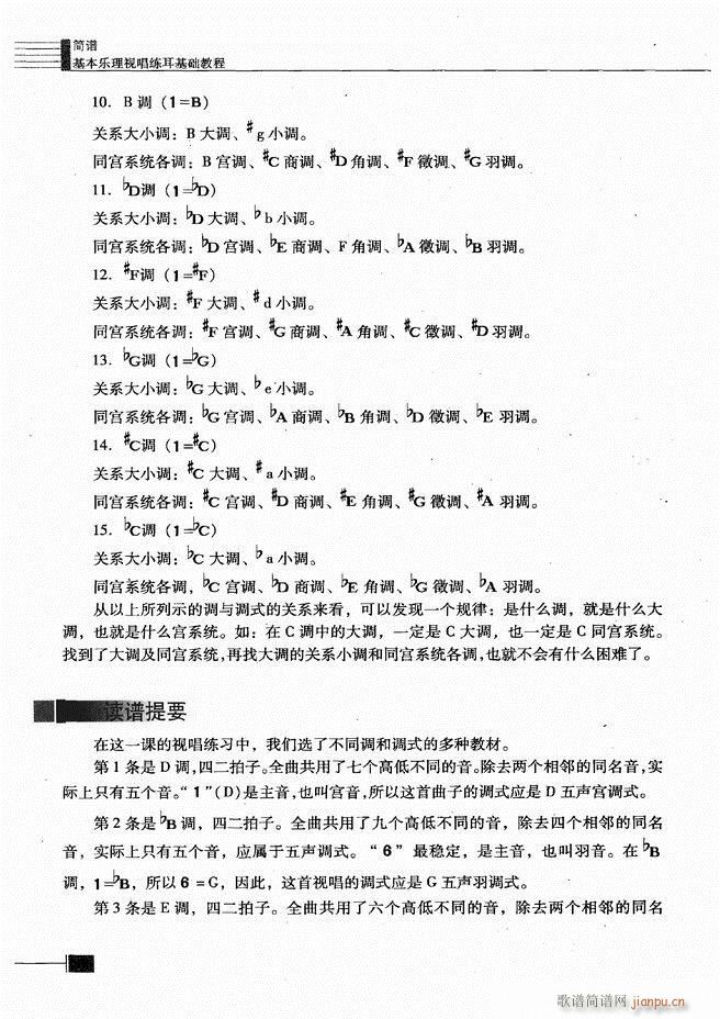 未知 《基本乐理视唱练耳基础教程181-240》简谱