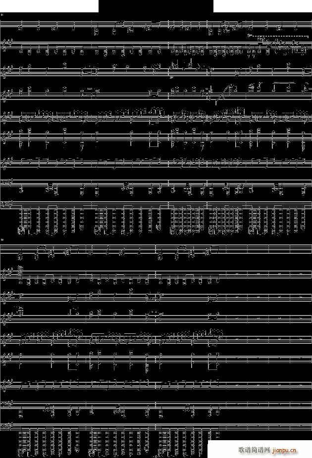 未知 《Let the music heal your soul》简谱