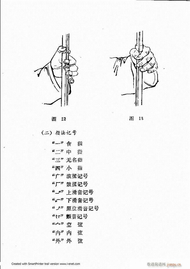 未知 《晋剧呼胡演奏法 目录前言1-60》简谱