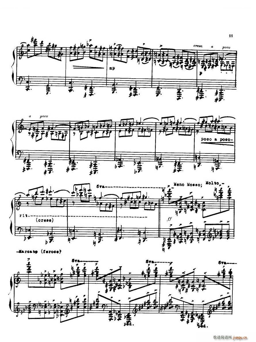 未知 《Antheil - Piano Sonata No 4 Piano Sonata No 4 -》简谱