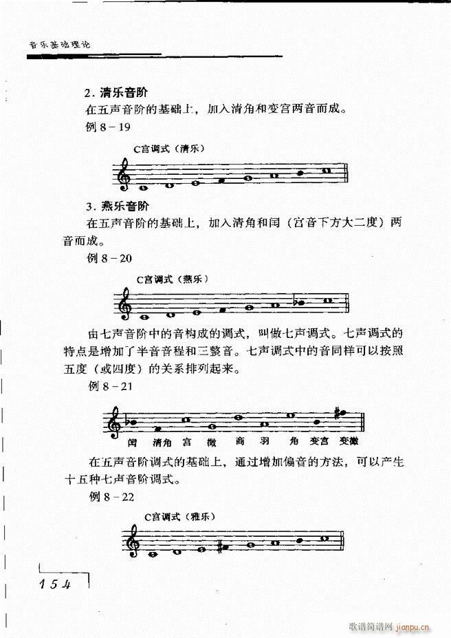 未知 《音乐基础理论121-180》简谱