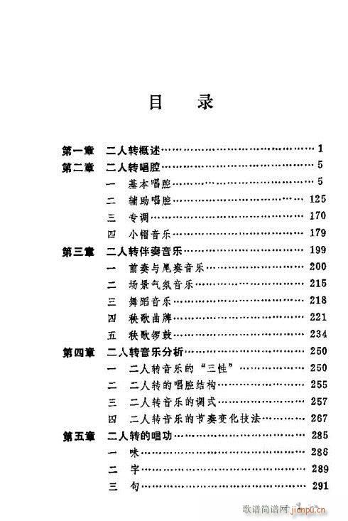 未知 《东北二人转音乐-15》简谱