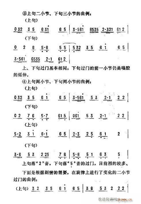 未知 《东北二人转音乐16-30》简谱