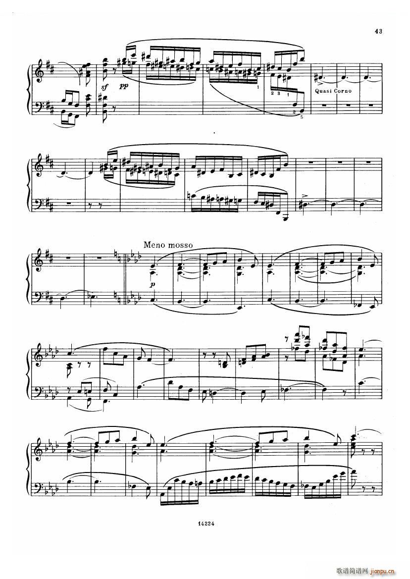 未知 《Balakirev - Scherzo No 1 Scherzo No 1 -》简谱