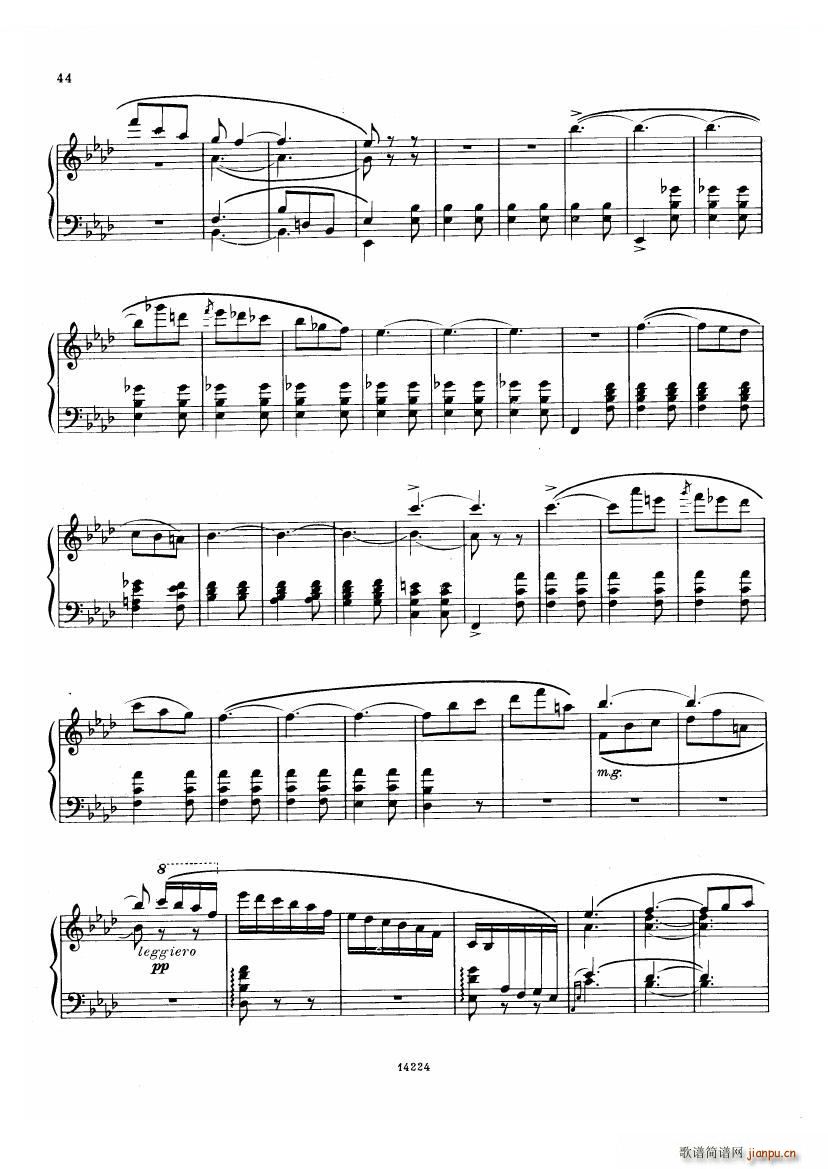 未知 《Balakirev - Scherzo No 1 Scherzo No 1 -》简谱