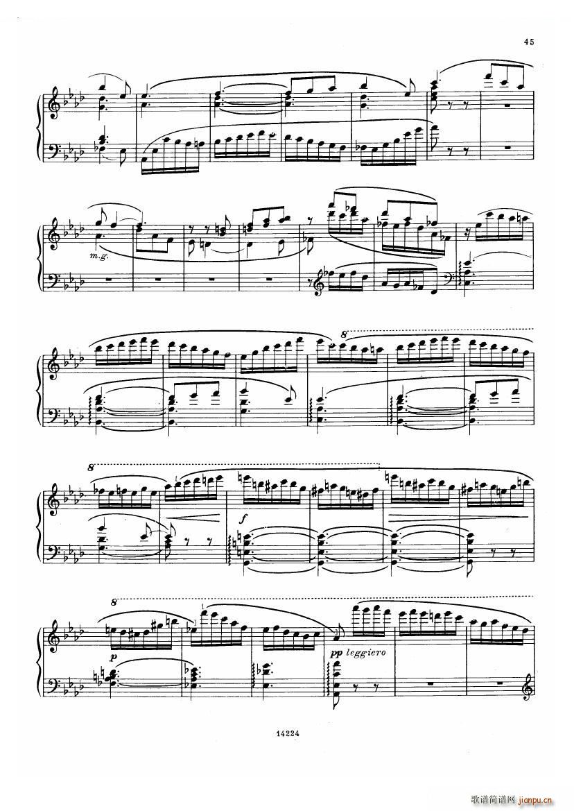 未知 《Balakirev - Scherzo No 1 Scherzo No 1 -》简谱