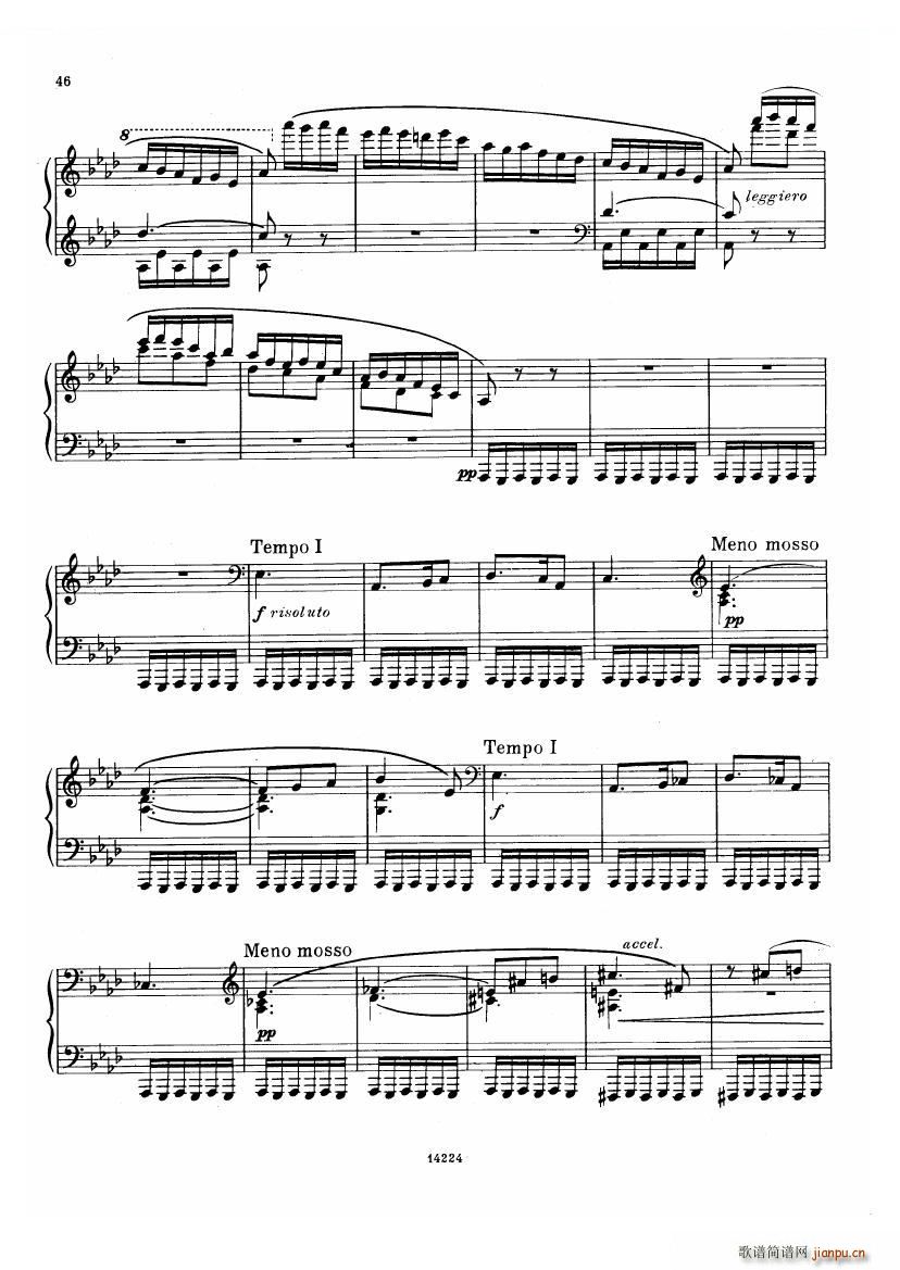 未知 《Balakirev - Scherzo No 1 Scherzo No 1 -》简谱