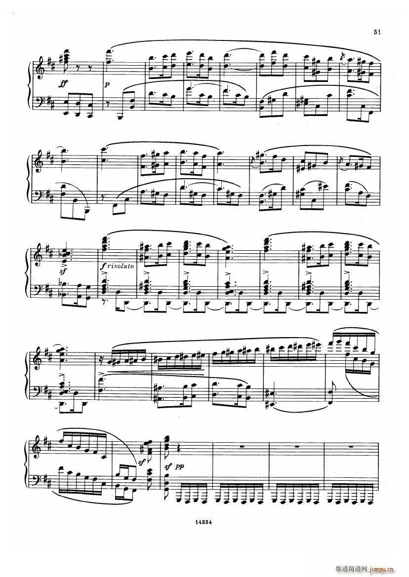 未知 《Balakirev - Scherzo No 1 Scherzo No 1 -》简谱