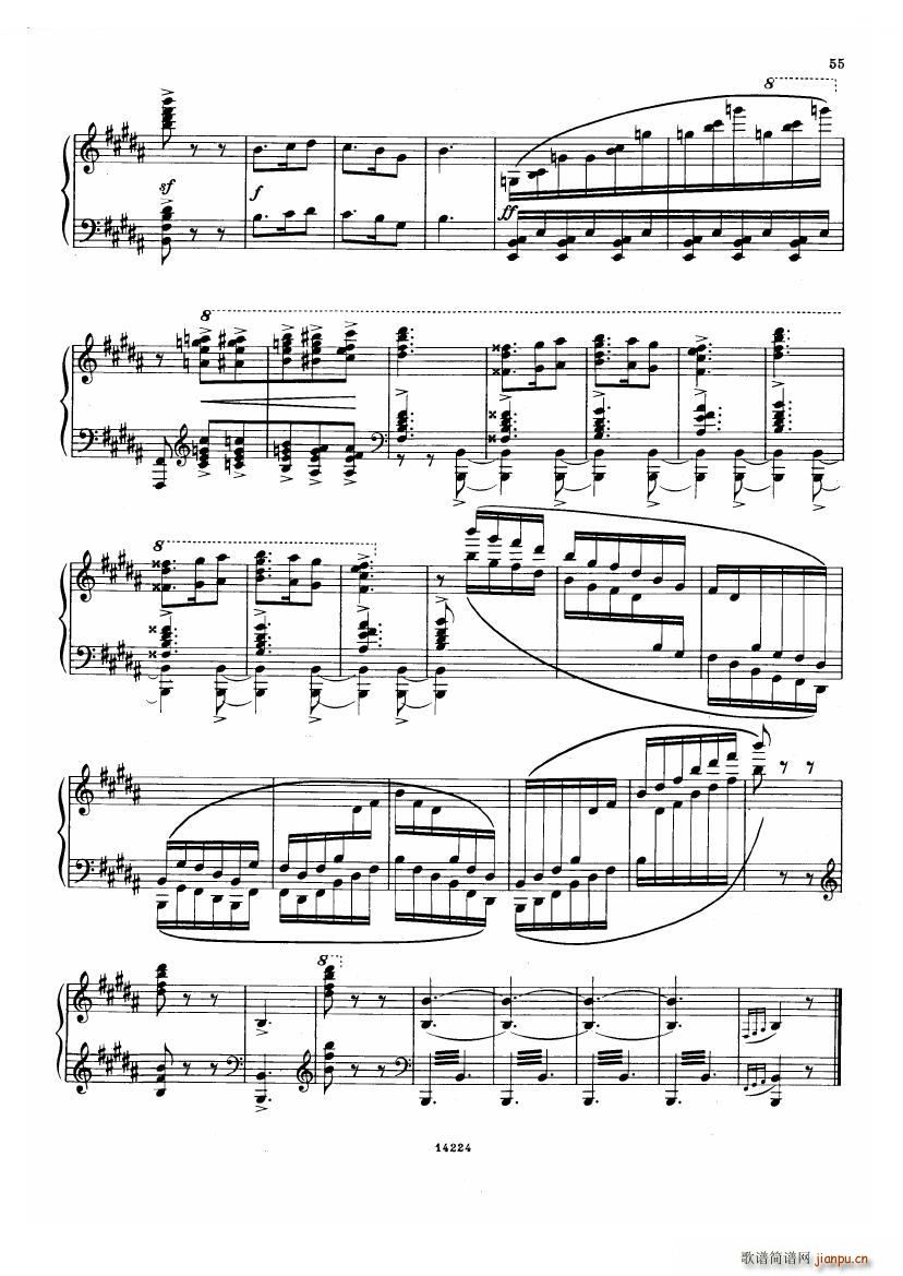 未知 《Balakirev - Scherzo No 1 Scherzo No 1 -》简谱