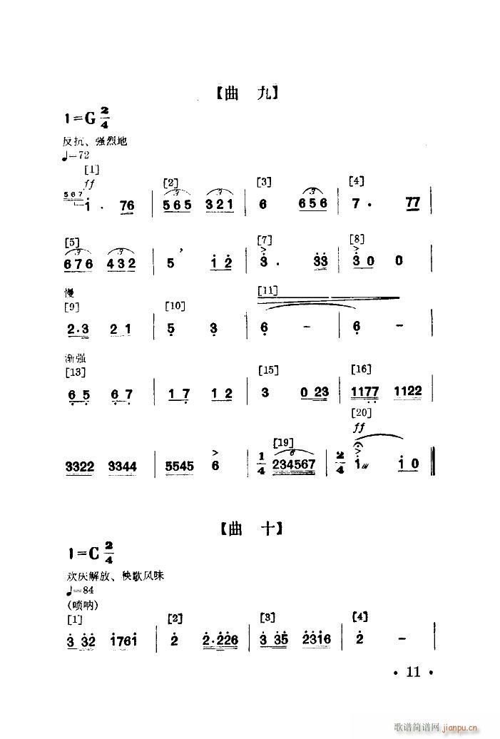 未知 《老矿工登讲台（舞蹈音乐）》简谱