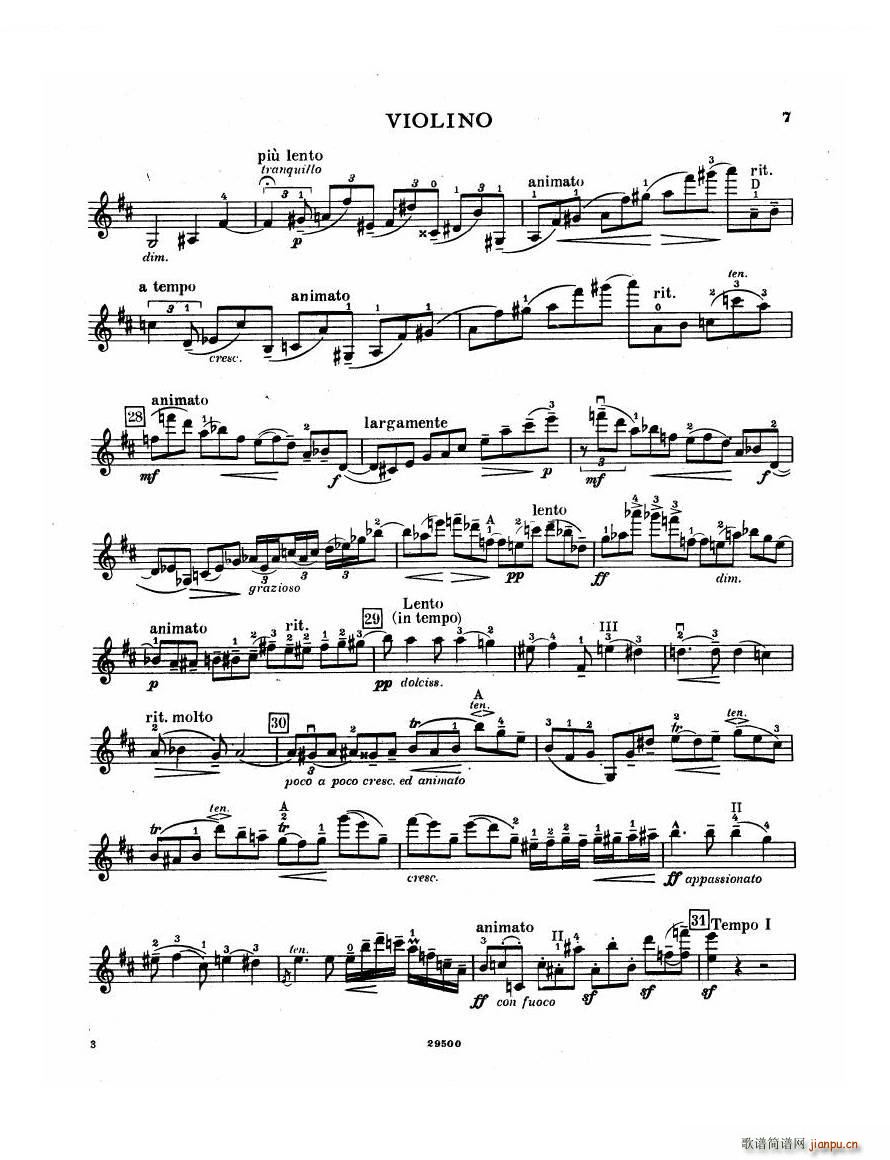 未知 《Elgar - Violin Concerto Vn Violin Concerto Vn -》简谱