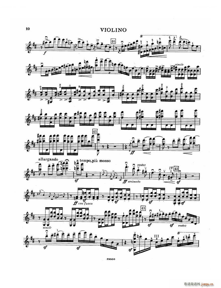 未知 《Elgar - Violin Concerto Vn Violin Concerto Vn -》简谱