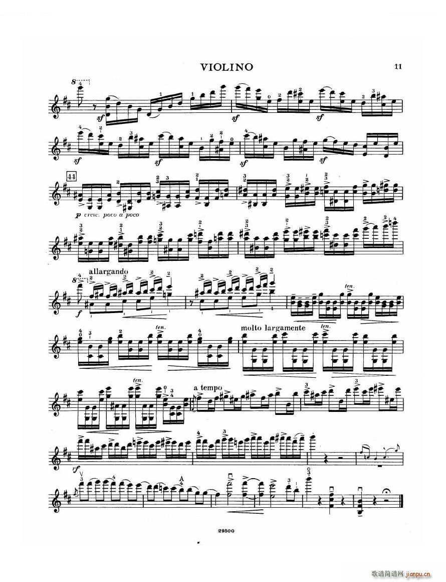 未知 《Elgar - Violin Concerto Vn Violin Concerto Vn -》简谱