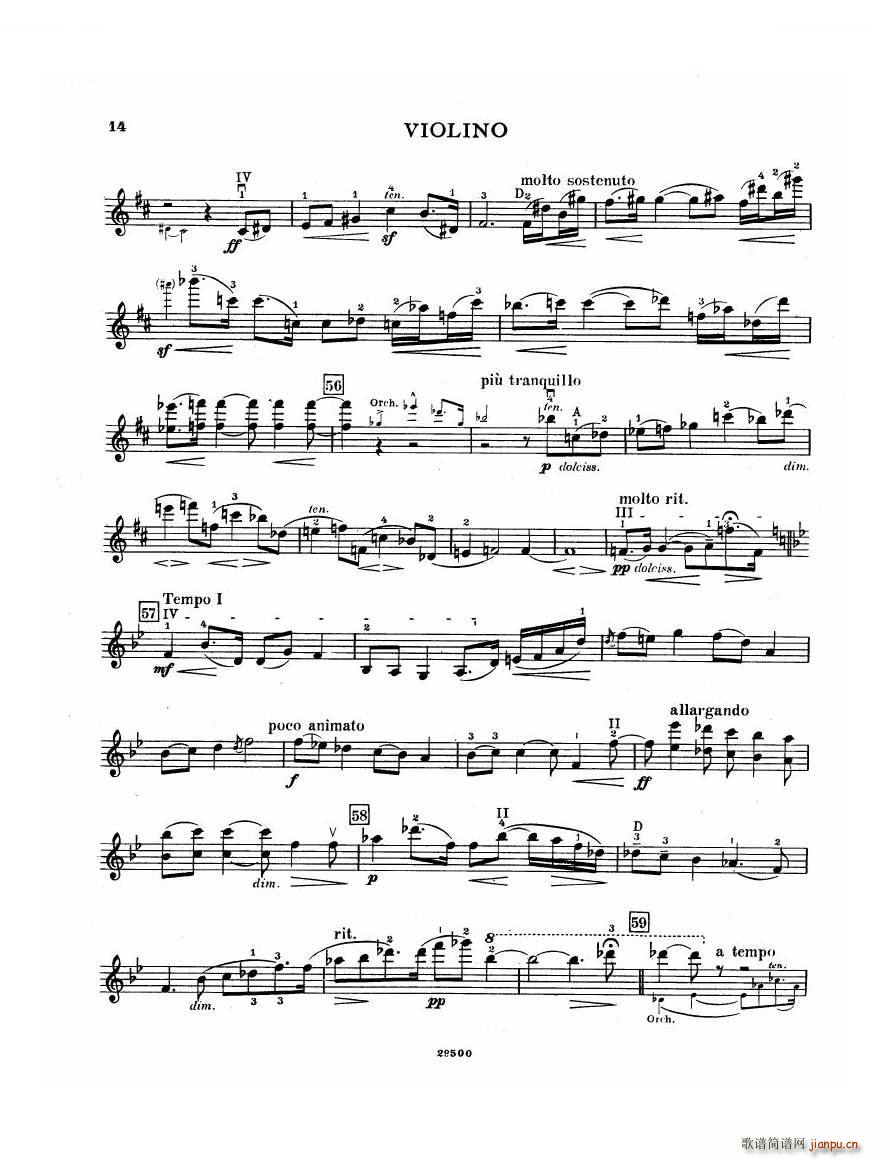 未知 《Elgar - Violin Concerto Vn Violin Concerto Vn -》简谱