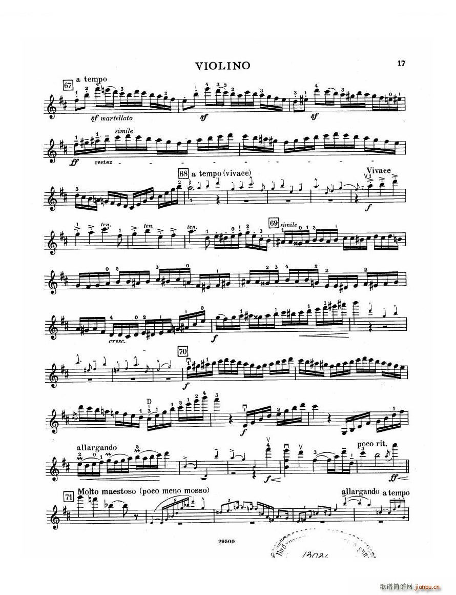 未知 《Elgar - Violin Concerto Vn Violin Concerto Vn -》简谱