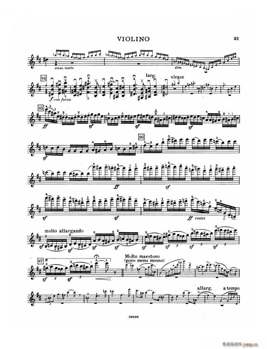 未知 《Elgar - Violin Concerto Vn Violin Concerto Vn -》简谱