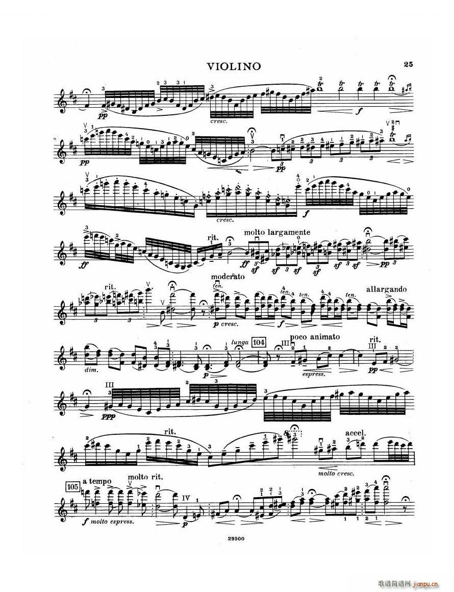 未知 《Elgar - Violin Concerto Vn Violin Concerto Vn -》简谱