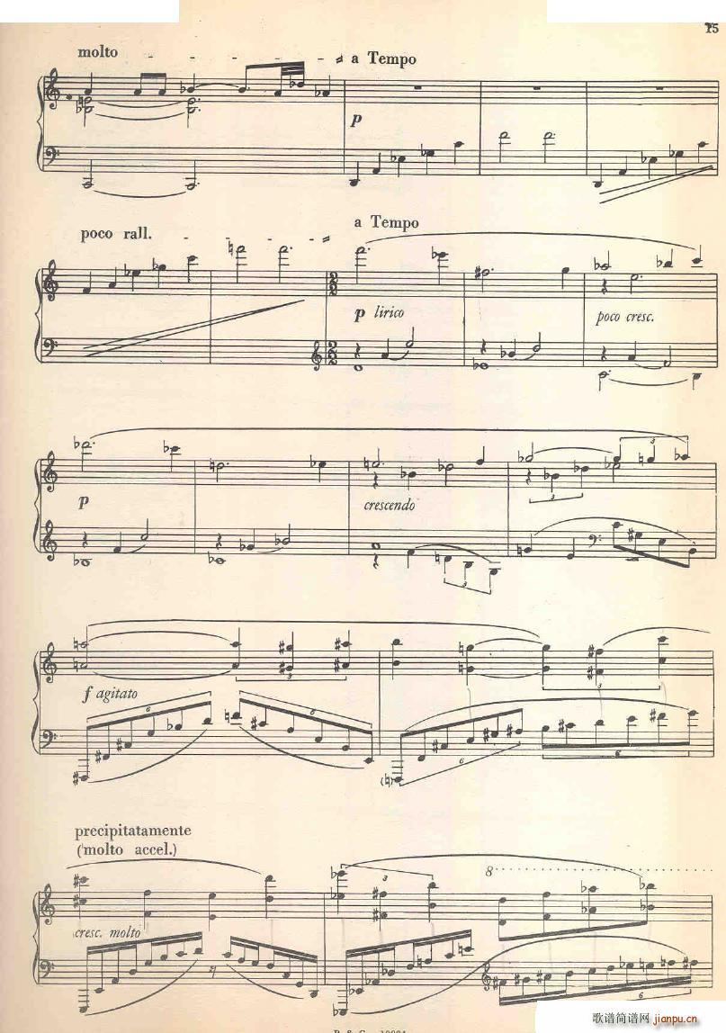 未知 《Ginastera - Sonata No 1 Sonata No 1 -》简谱