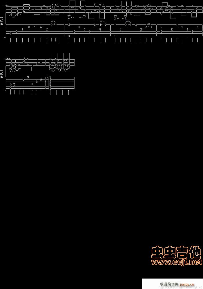 张学友   mjr8888 《心如刀割完整指弹谱》简谱