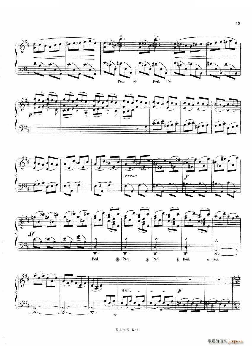 未知 《Chaminade - 6 Etudes Op35（二） 6 Etudes Op35（二） -》简谱