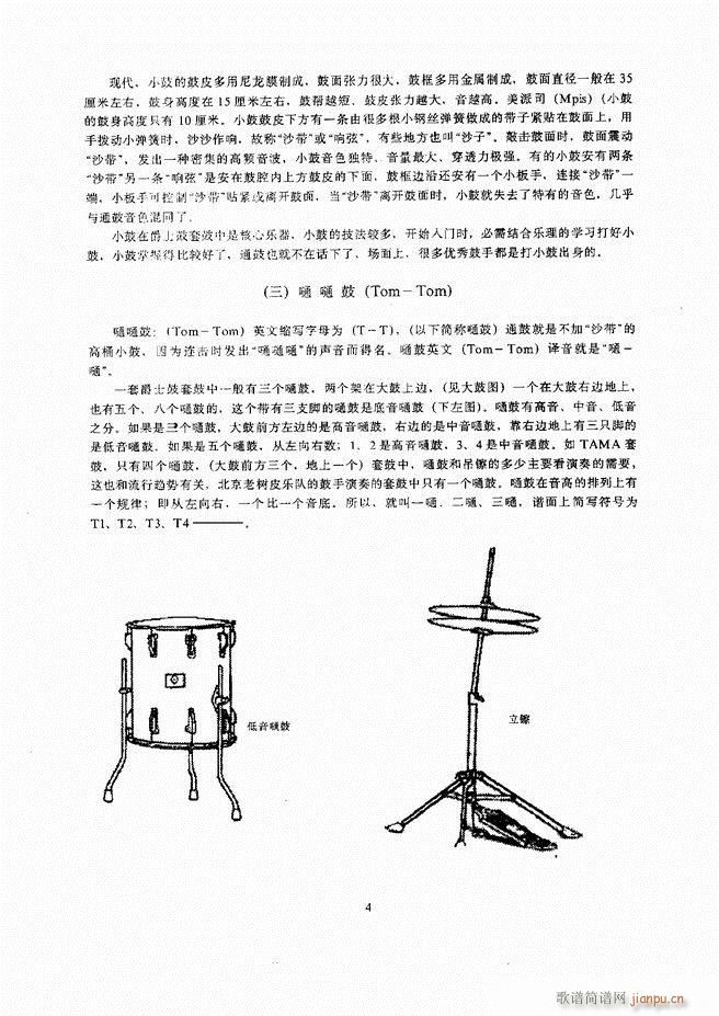 未知 《爵士鼓 目录 1-60》简谱