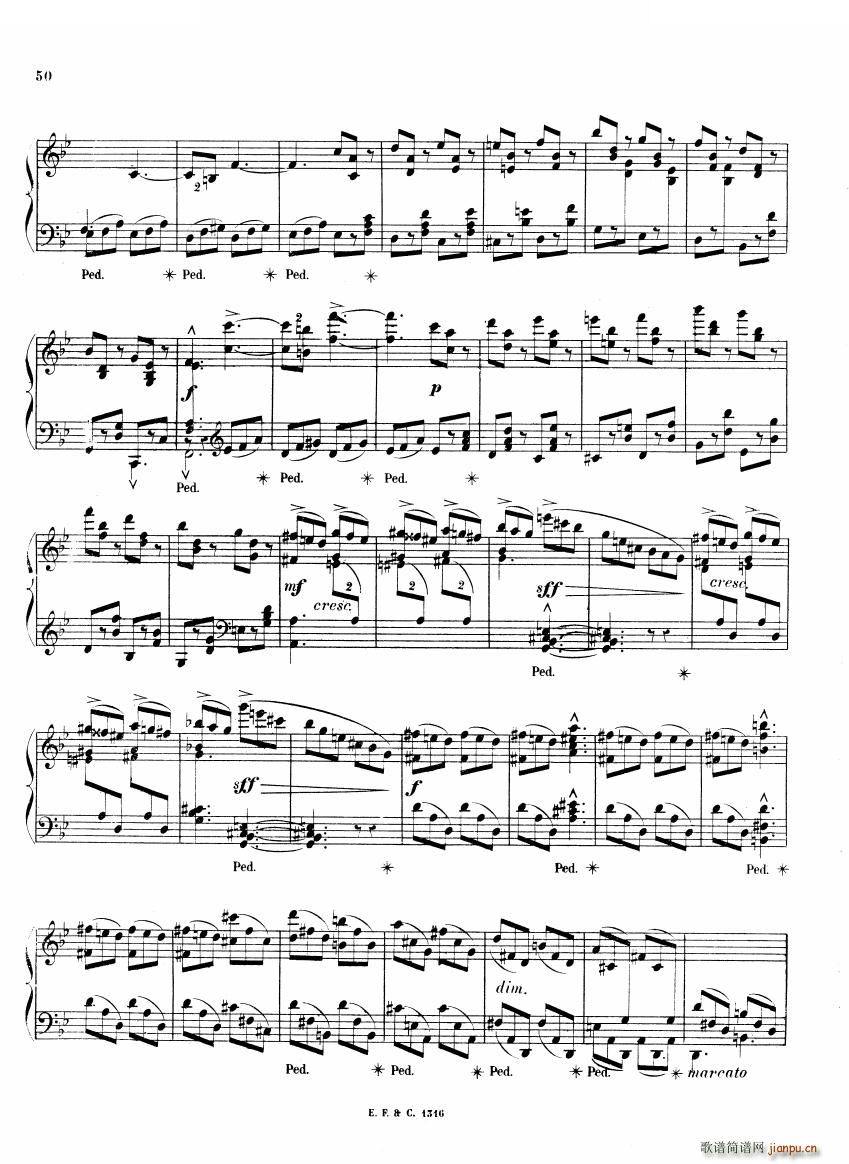 未知 《Chaminade - 6 Etudes Op35（二） 6 Etudes Op35（二） -》简谱