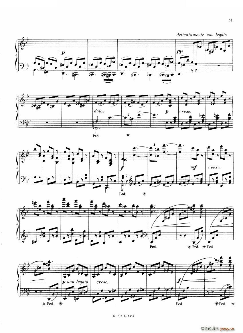 未知 《Chaminade - 6 Etudes Op35（二） 6 Etudes Op35（二） -》简谱