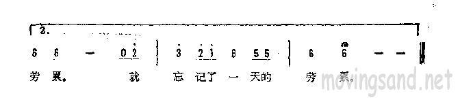 未知 《窗台上有一盆玫瑰》简谱