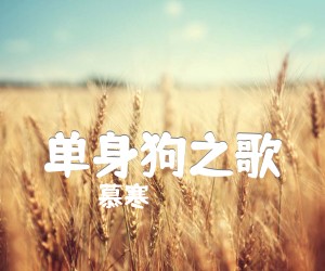 《单身狗之歌吉他谱》_慕寒_C调 图片谱1张