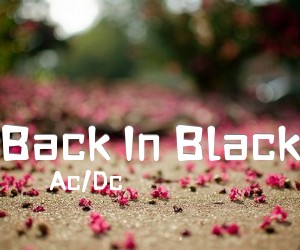 《Back In Black吉他谱》_Ac/Dc_未知调 图片谱2张