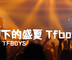 《剩下的盛夏 Tfboys吉他谱》_TFBOYS_E调_吉他图片谱1张