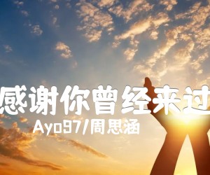 《感谢你曾经来过吉他谱》_Ayo97/周思涵_C调 图片谱2张