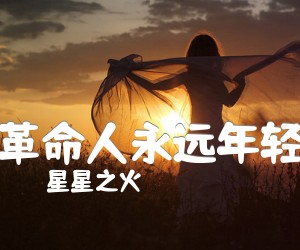 《革命人永远年轻吉他谱》_星星之火_C调 图片谱2张