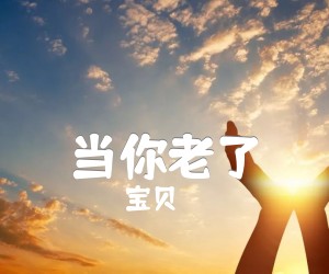 《当你老了吉他谱》_宝贝_D调 图片谱3张