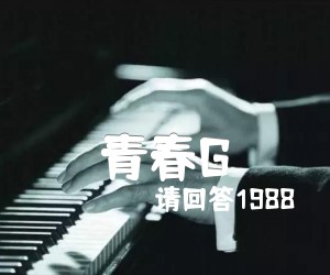 《青春G吉他谱》_请回答1988_吉他图片谱2张