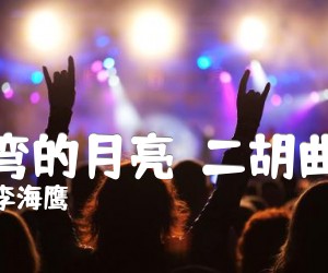 《弯弯的月亮  二胡曲谱吉他谱》_李海鹰 图片谱1张