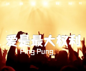 《爱是最大权利吉他谱》_Ping Pung_吉他图片谱1张