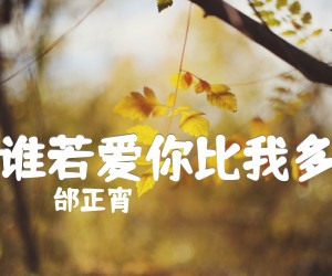 《谁若爱你比我多吉他谱》_邰正宵 文字谱