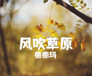 《风吹草原吉他谱》_德德玛_B调 图片谱1张