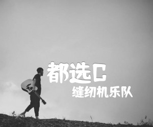 《都选C吉他谱》_缝纫机乐队_吉他图片谱3张