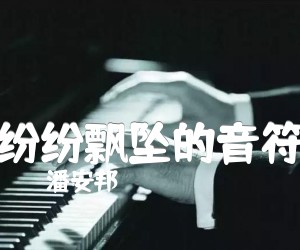 《纷纷飘坠的音符吉他谱》_潘安邦_A调 图片谱2张