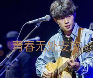 《青春无处安放吉他谱》_赵雷 图片谱3张