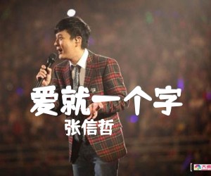 《爱就一个字吉他谱》_张信哲_G调_吉他图片谱3张